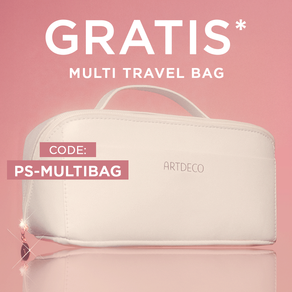 Gratis Multi Travel Bag ab 45€ Bestellwert
