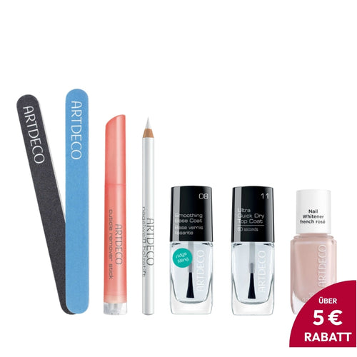 Natural French Nails Set