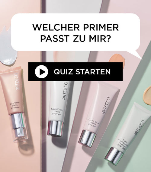 Finde mit Hilfe unseres Quiz in wenigen Fragen heraus welcher der passende Primer für Dich und Deine Hautbedürfnisse ist