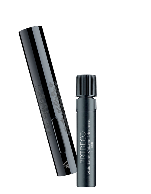 Multi Lash Volume Mascara bestehend aus Mascara Einheit und dazugehörigen Refill