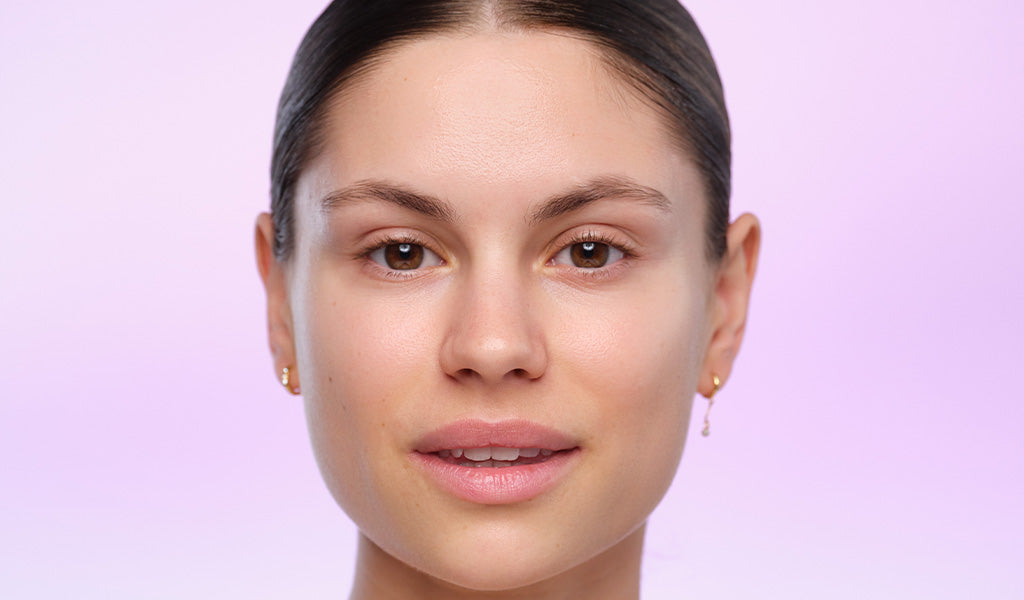 Vorher Ergebnis des Schminktipps für ein leichtes Tages-Make-up