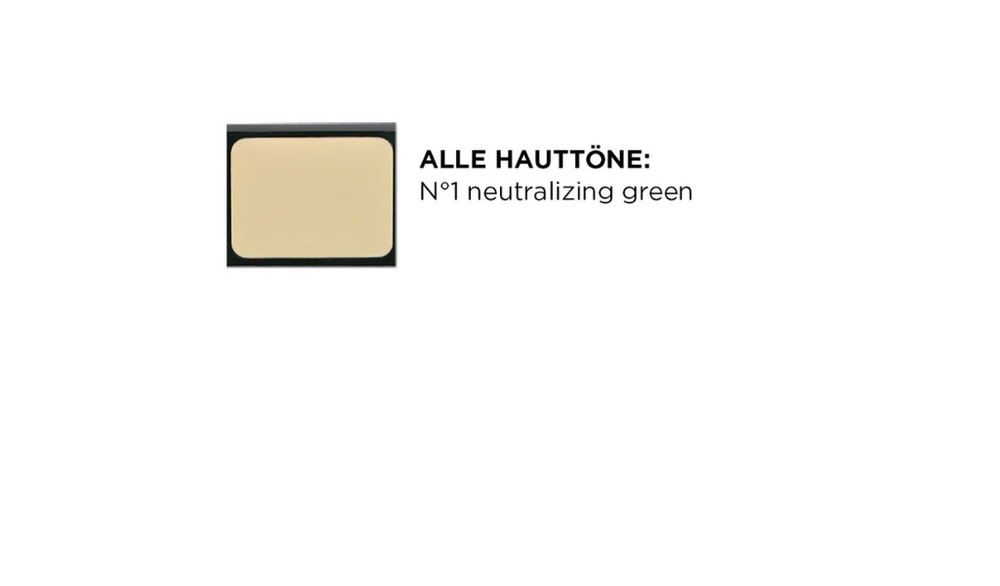 Camouflage Creme Farben die sich zum Abdecken von Feuermalen eignen