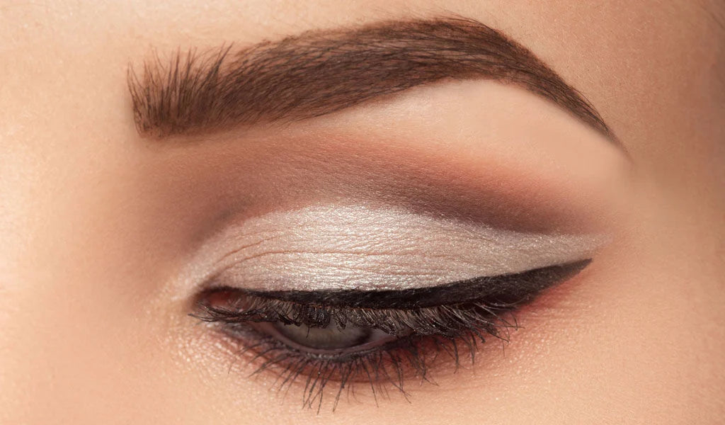 Nachher-Effekt des Schminktipps "Cut Crease schminken"